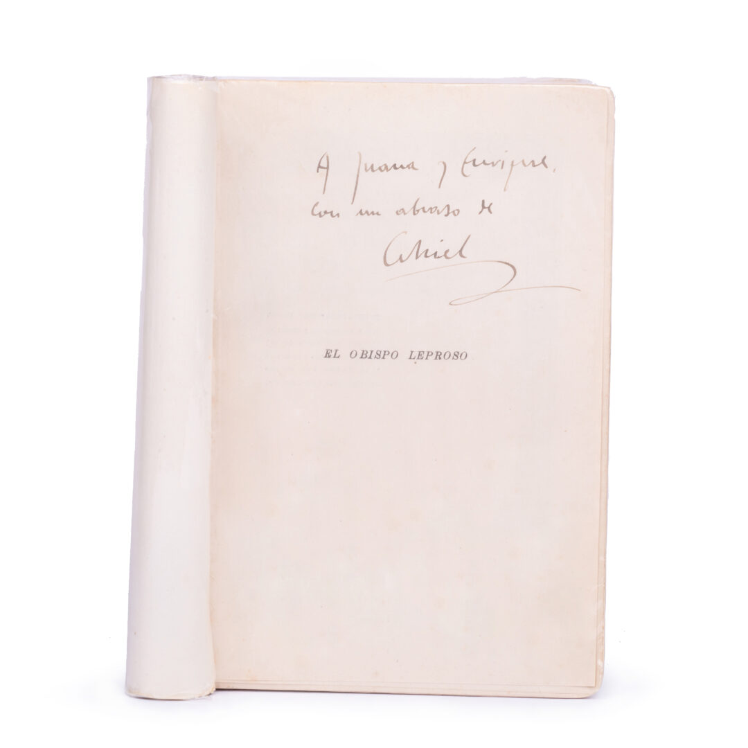 El Obispo Leproso Dedicado por Gabriel Miró