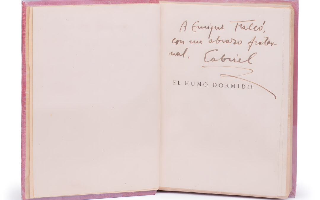 El Humo Dormido dedicado por Gabriel Miró